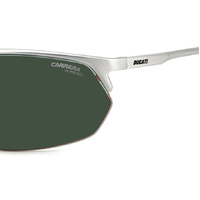 Carrera Ducati CARDUC 064/S 62L QT 65 Brushed Palladium / Green Lenses