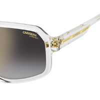 Carrera Victory C 26/S 900 FQ 59 Crystal / Grey Gradient w Gold Mirror Lenses