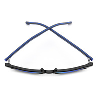 Carrera C Sport 13/S D51 Z0 55 Black Blue / Blue Mirror Lenses