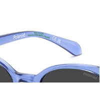 Polaroid Kids PLD 8076/S B3V M9 45 Violet / Grey Polarised Lenses