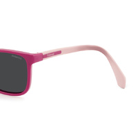 Polaroid Kids PLD 8077/S 35J M9 49 Pink / Grey Polarised Lenses