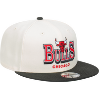 New Era Chicago Bulls 9Fifty Stack Script Chrome White OSFM
