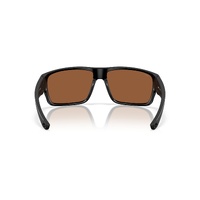 Costa Del Mar Fly Line 6S9129 912904-64 Matte Black / Copper Silver Mirror Polarised Lenses