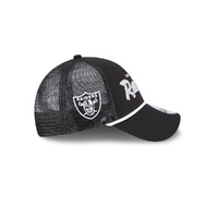 New Era Las Vegas Raiders 9Forty Trucker Script Black OSFM