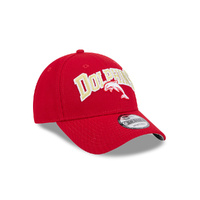 New Era The Dolphins 9Forty Logo Arch Red OSFM