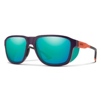 Smith Embark 838 QG 58 Matte Purple Cinder Hi Viz / Blue Mirror Chromapop Polarised Lenses