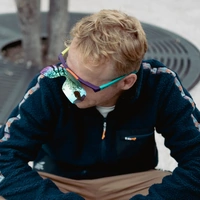 Smith XC 838 G0 99 Matte Purple Cinder Hi Viz / Opal Mirror Chromapop Lenses