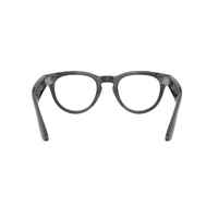 Ray-Ban x Meta (Gen 2) Headliner RW4013 6702CE-50 Shiny Asteroid Grey / Clear to Emerald Photochromic Lenses