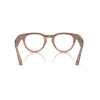 Ray-Ban x Meta (Gen 2) Headliner RW4013 68901Z-50 Matte Peach / Clear to Grey Photochromic Lenses