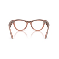 Ray-Ban x Meta (Gen 2) Skyler RW4014 6778M4-52 Peach / Clear to Brown Photochromic Lenses