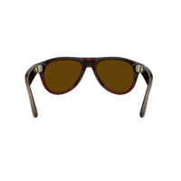 Ray-Ban x Meta (Gen 3) Aviator RW4016 6912JD-54 Transparent Umber / Jade Transition Photochromic Lenses