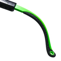 Pit Viper The Monster Bull Original Regular 2.0 Black w Green Splatter / Orange Mirror Polarised Lenses