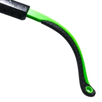 Pit Viper The Monster Bull Original Wide 2.0 Black w Green Splatter / Orange Mirror Polarised Lenses