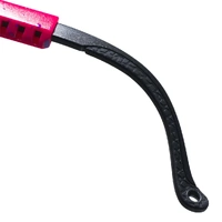 Pit Viper The Radical Original Wide 2.0 Pink w Purple Splatter / Rainbow Mirror Polarised Lenses