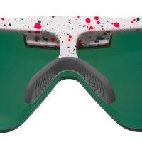 Pit Viper The Heater Flip-Offs White / Red Mirror Polarised Lenses