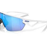 Oakley Sphaera OO9403-0236 Matte White / Prizm Sapphire Polarised Lenses