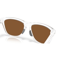 Oakley Frogskins Range XL OO9503-0558 Matte Clear / Prizm Violet Lenses