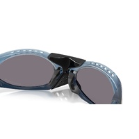 Oakley Plantaris OO9437-0963 Matte Transparent Abyss / Prizm Grey Polarised Lenses