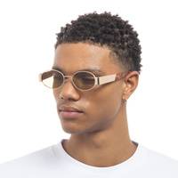 Aire Mars AIR2442297 Satin Gold w Vintage Tortoise / Khaki Tint Lenses