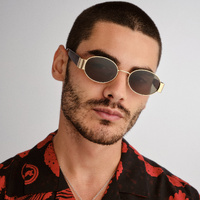 Aire Mars Ii AIR2542282 Gold w Dark Tortoise / Green Mono Lenses