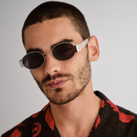 Aire Mars Ii AIR2542283 Silver w Pewter / Smoke Mono Lenses