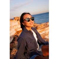 Otis Jazmine 164-2314P-OK Eco Teal Bark / Neutral Grey Polarised Lenses