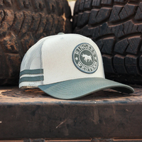 Ringers Western McCoy Trucker Cap Beige/Pale Olive OSFM