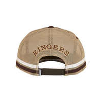 Ringers Western Country Club Deep Fit Trucker Cap Saddle Brown OSFM