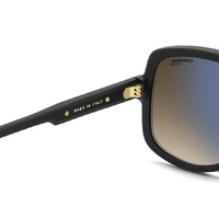 Carrera Victory C 10/S I46 86 59 Matte Black Gold / Black Brown Green Gradient Lenses