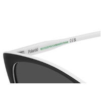 Polaroid PLD 4181/S 80S M9 56 Black White / Grey Polarised Lenses