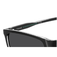 Polaroid PLD 4180/S 7C5 M9 58 Black Crystal / Grey Polarised Lenses