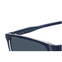 Polaroid PLD 4180/S OXZ C3 58 Blue Crystal / Blue Polarised Lenses