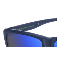 Polaroid PLD 2164/S FLL 5X 58 Matte Blue / Blue Mirror Polarised Lenses