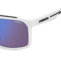 Carrera C Sport 04/S 6HT ZS 59 Matte White / Blue Mirror Lenses