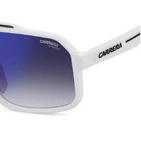 Carrera C Sport 03/S 6HT KM 61 Matte White / Grey Blue Mirror Lenses