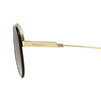 Carrera Glory RHL 86 58 Gold Black / Black Brown Green Gradient Lenses
