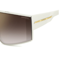 Carrera Victory C 18/S SZJ YK 99 Ivory / Burgundy Gradient w Gold Mirror Lenses