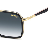 Carrera 362/S OIT 08 55 Black Red / Dark Blue Gradient Lenses