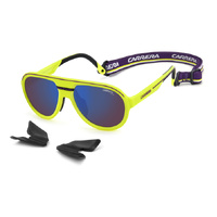 Carrera C Sport 09/S/XT 4CW MG 57 Yellow Black / Violet Mirror Lenses