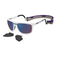 Carrera C Sport 08/S/Xt 6HT MG 60 Matte White / Violet Mirror Lenses