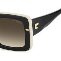 Carrera 3085/S 80S HA 53 Black White / Brown Gradient Lenses