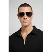 Carrera 1087/S RHL 9O 63 Gold Black / Dark Grey Gradient Lenses