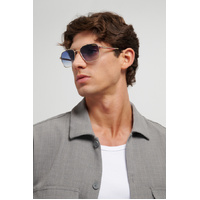 Carrera 379/S W3J 08 57 Gold Striped Red / Dark Blue Gradient Lenses