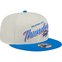 New Era Oklahoma City Thunder 9Fifty Two Tone Script Beige/Blue OSFM