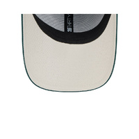 New Era Chicago Bulls 39Thirty Ivory Logo Dark Green M/L