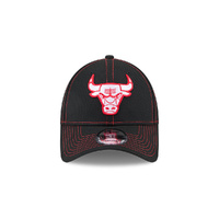 New Era Chicago Bulls 9Forty Team Contrast Stitch Black OSFM