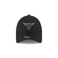 New Era Chicago Bulls 9Forty Metallic Logo Black OSFM