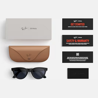 Ray-Ban x Meta (Gen 2) Headliner LNB RW4013F 601/MF-51 Shiny Black / Clear to Sapphire Photochromic Lenses