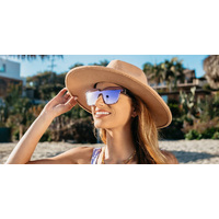 Blenders Buttertron 4YY KL 99 Drivemewild Lavender and Black Tortoise / Purple Mirror Polarised Lenses
