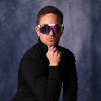 Pit Viper The Miami Nights Original Regular 2.0 White / Pink Mirror Polarised Lenses